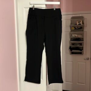 L Soothfeel Pants high waist slight crop